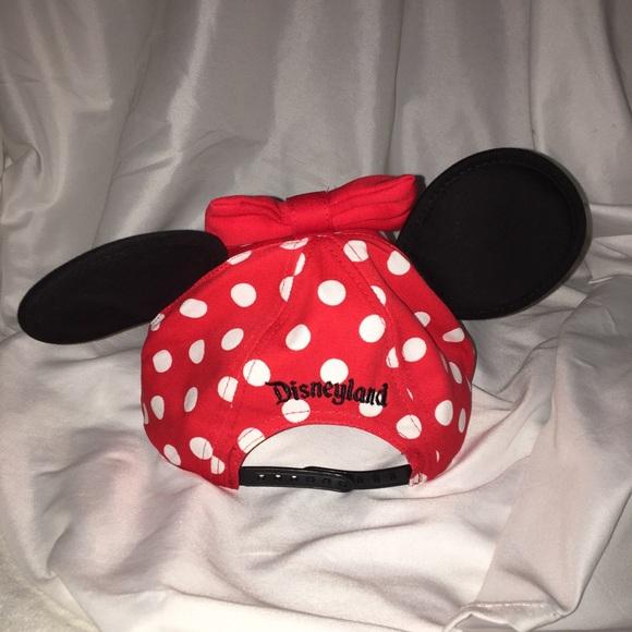 NEW tag Disneyland Minnie Mouse Hat Youth Bow Ears - Picture 3 of 8